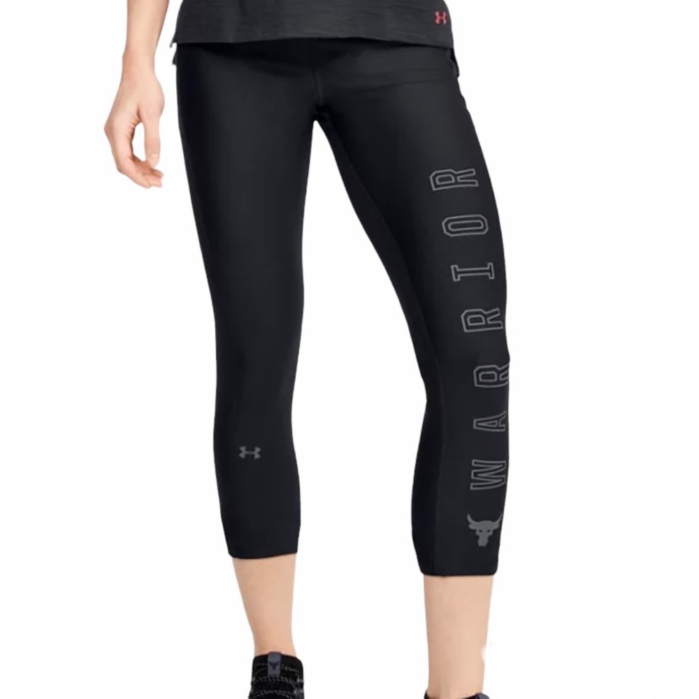 NWT Under Armour Project Rock Warrior Crop